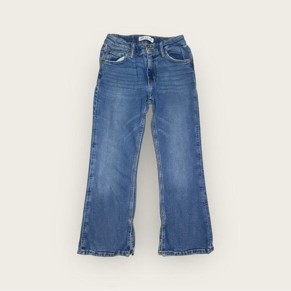 Zara | Split Ankle Flare Jeans | Blue | Girls 9 - Picture 1 of 15